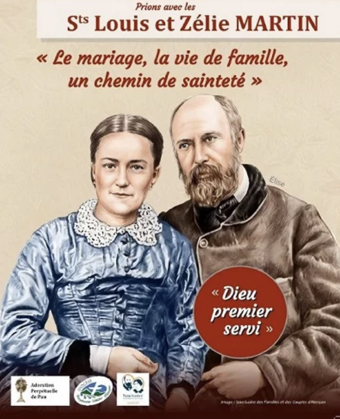 Prions avec les Saints Louis et Zélie Martin du 21 mai au 12 juin 2026