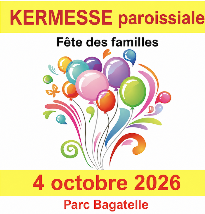 Kermesse Paroissiale – Dimanche 4 octobre