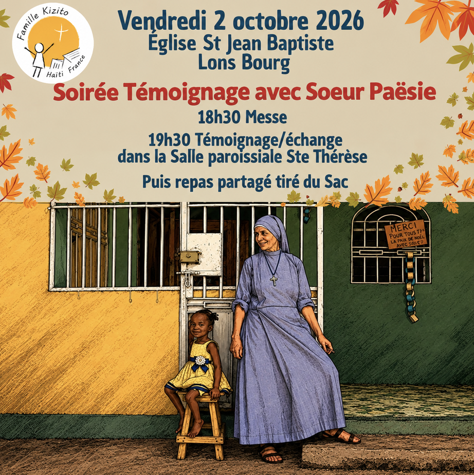 Soirée témoignage avec sœur Paësie